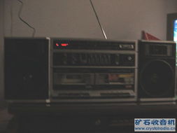 尘封的岁月 三洋双卡分箱收录音机与老万用表与大地纪录